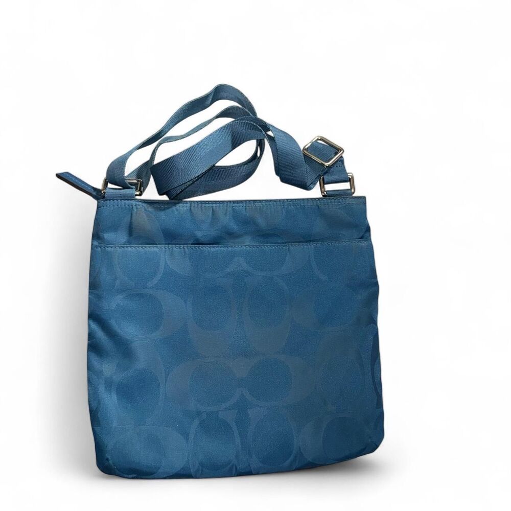 Coach Women's Blue Bag - Picture 2 of 8